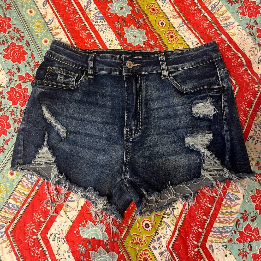 Women’s High Stretch Denim Jean Shorts NWOT